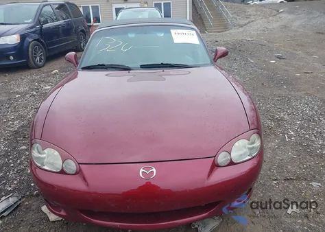 2003 Mazda Mx-5 Miata Cloth/Ls/Se/Shinsen из США, поврежденный, VIN JM1NB353030308438